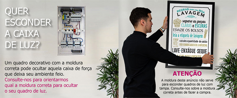 Esconda o quadro de luz